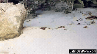Latin gay boys hit the beach and show off their hot bodies