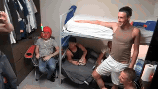 Playful Gay Men Stroke Hard Chisels and Release Streams of Jizz Together