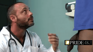 Physician Investigates Overeager Homosexuals With His Thick Dark Shaft – Royal Black & Wood