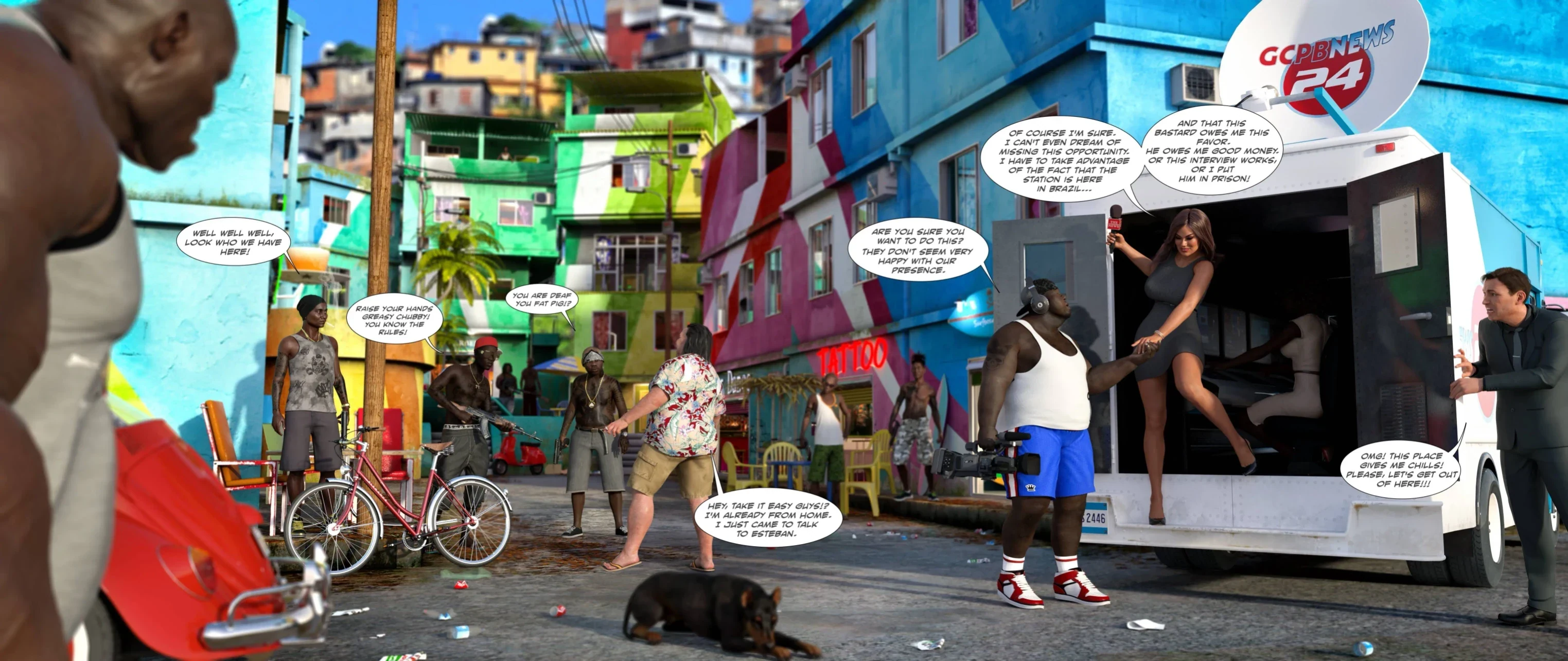 “Brazilian Trip/Trap [BigDickCity]” Chapter 2, page 1