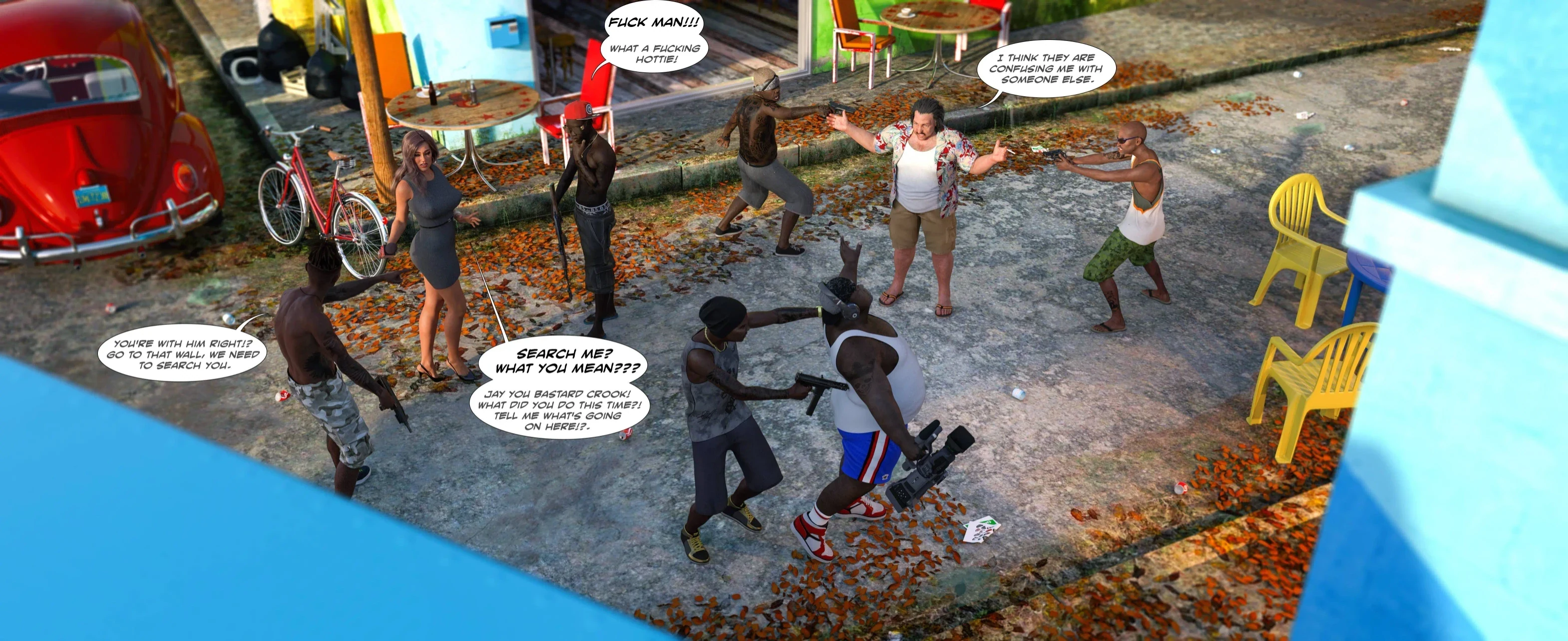 “Brazilian Trip/Trap [BigDickCity]” Chapter 6, page 1