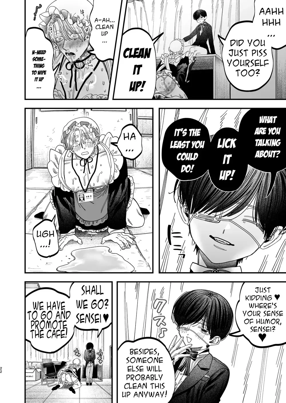 “Sexually Trained By My Excessively Big Dicked Student ~Sloppy Culture Festival~” Chapter 21, page 1