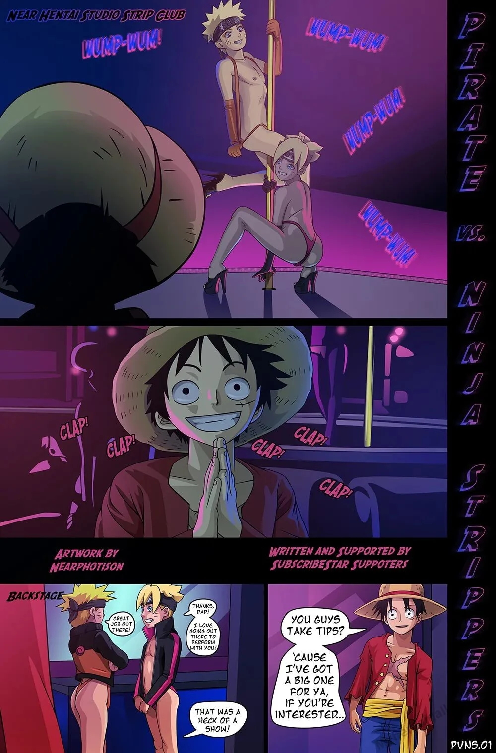 Pirate Vs Ninja Strippers