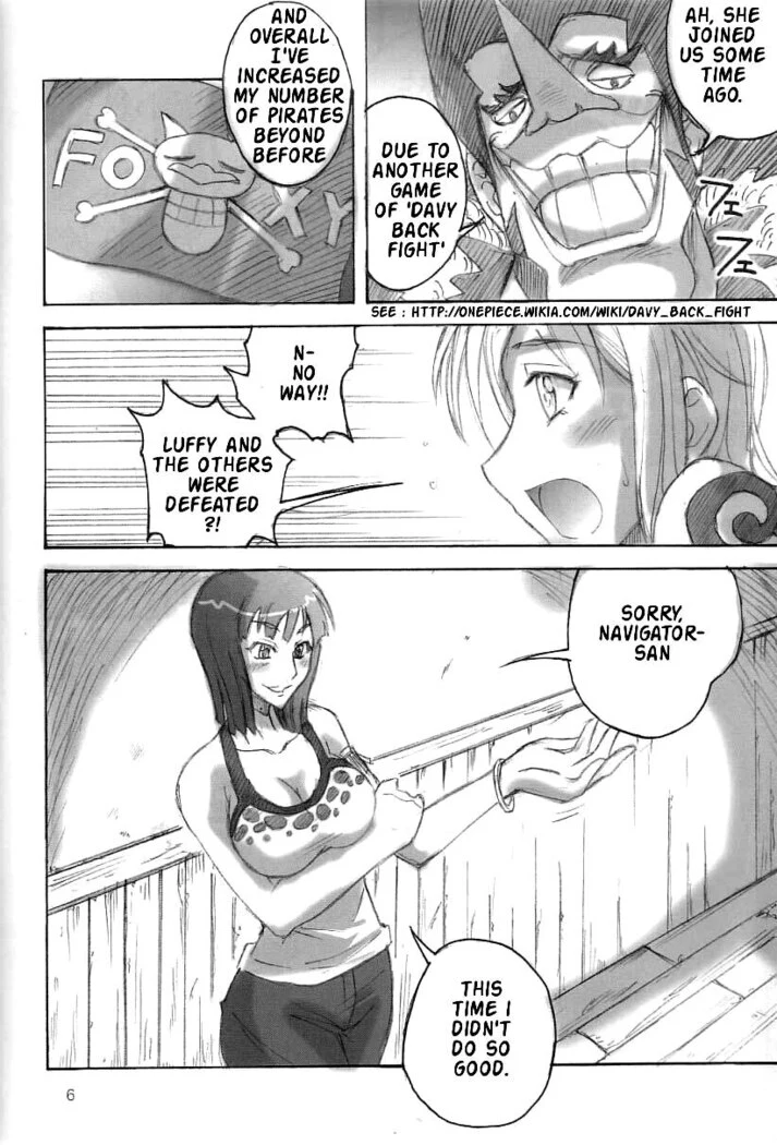 “Futanari Nami and Robin” Chapter 5, page 1