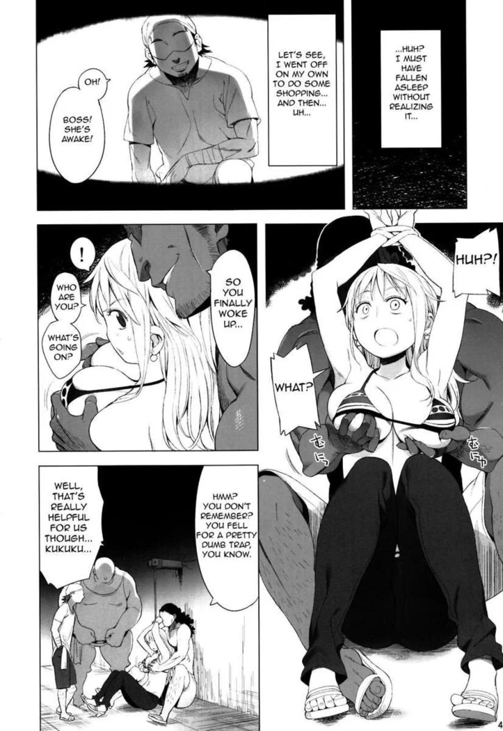 “Nami-San Ga Mind Break Chikan” Chapter 4, page 1