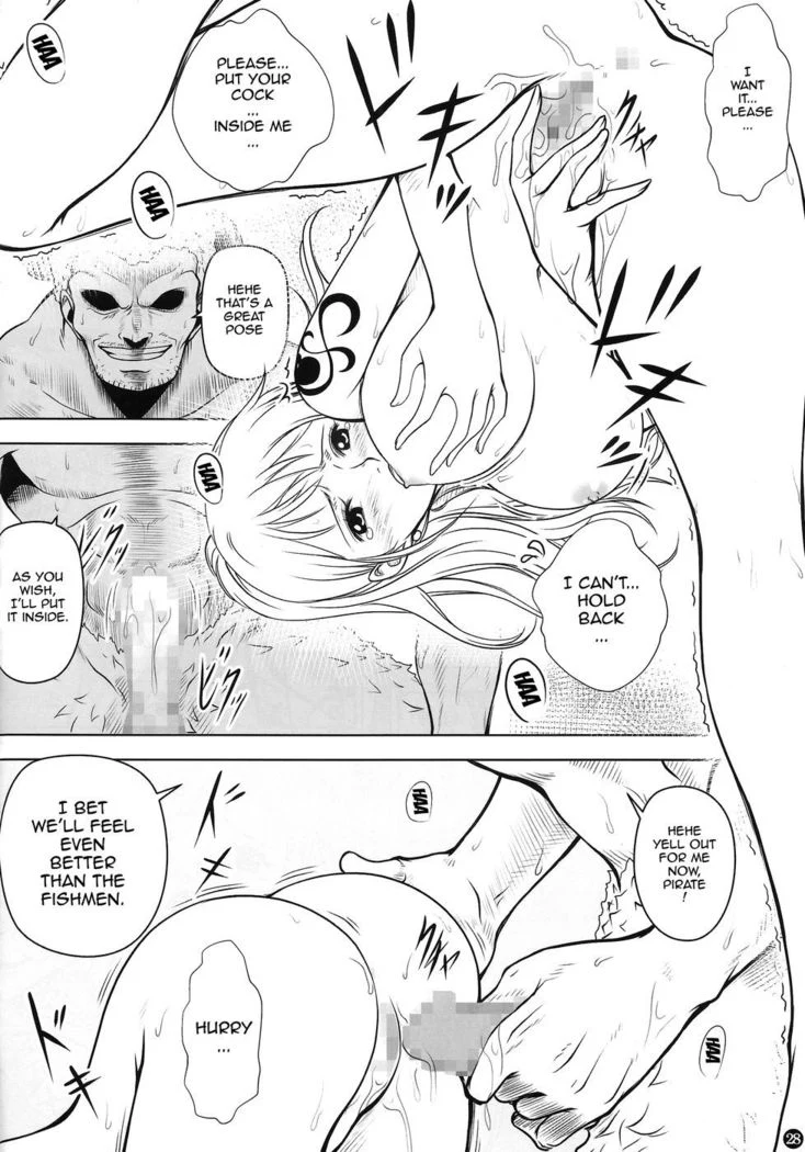 “Nami's Swimsuit Orgy” Chapter 26, page 1