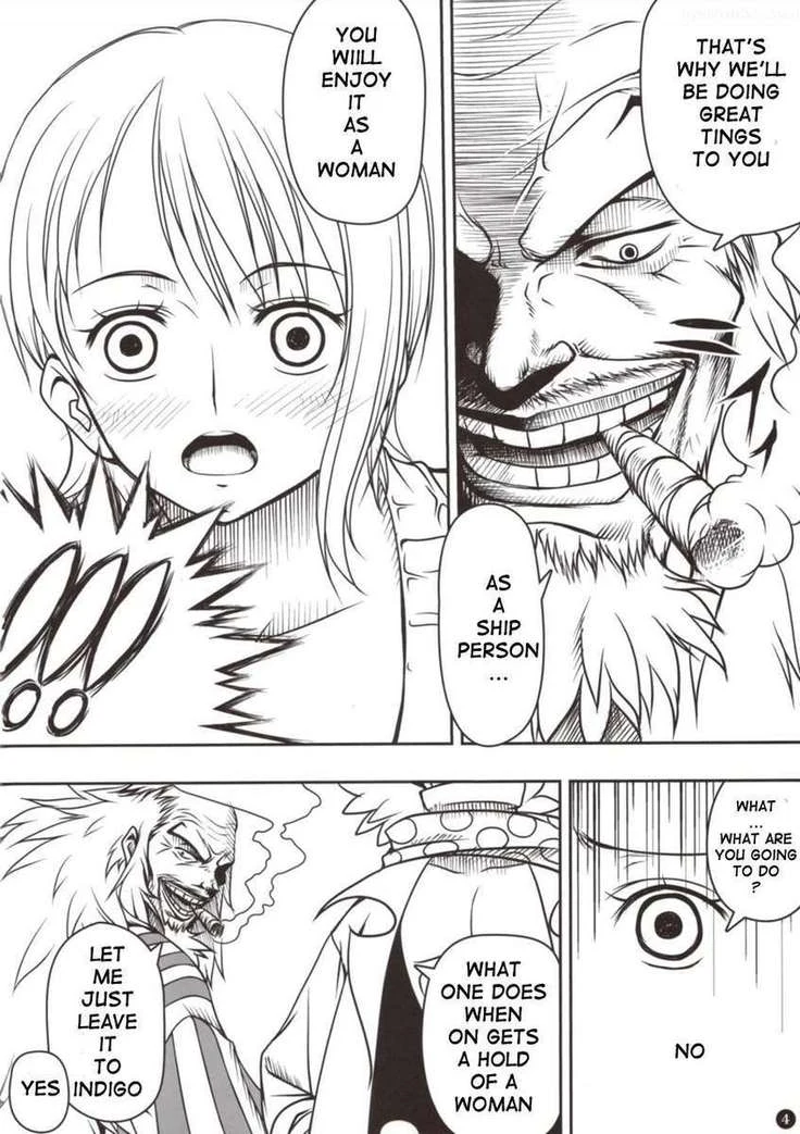 “Instinct World with Nami and Shiki” Chapter 3, page 1