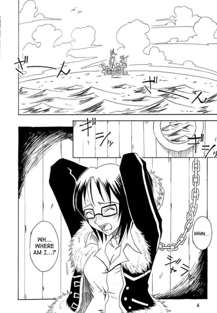 “Nami and Tashigi Don't Trust Anybody” Chapter 3, page 1