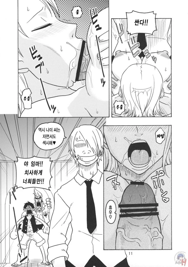 “Nami's Sailing Diary EX NamiRobi” Chapter 12, page 1