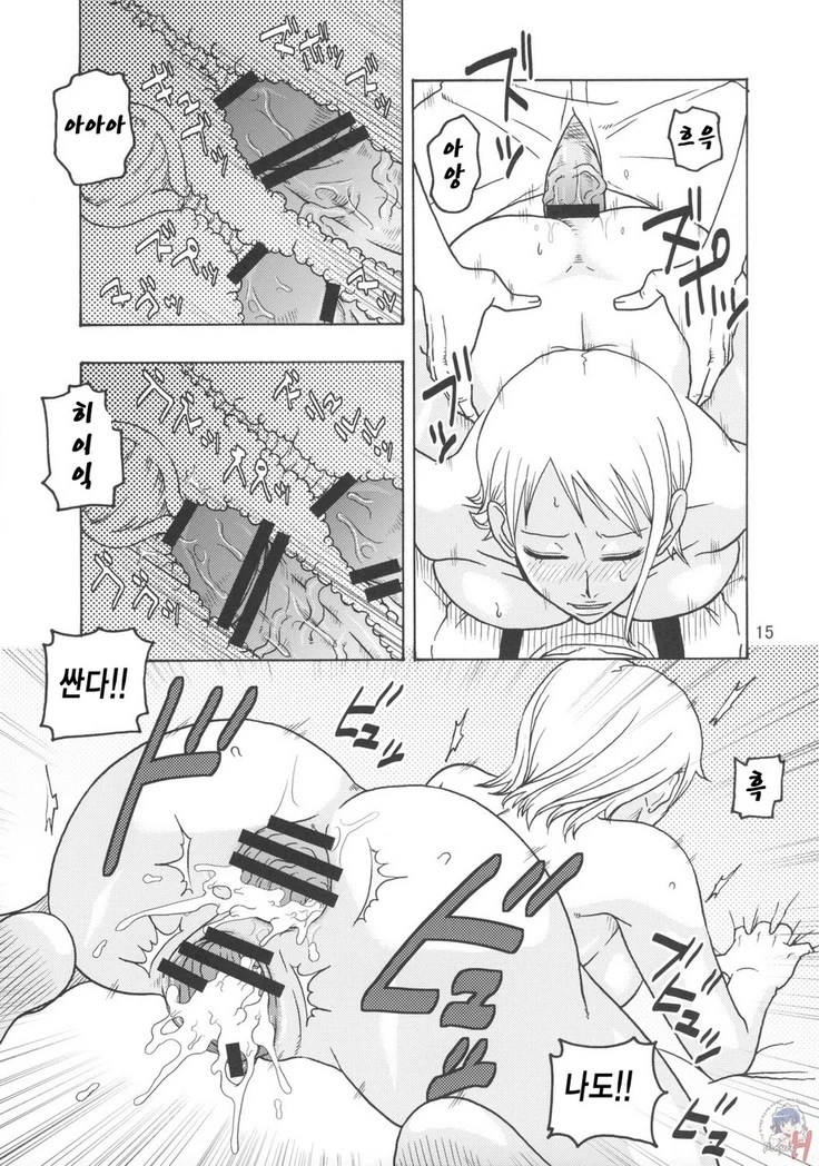 “Nami's Sailing Diary EX NamiRobi” Chapter 16, page 1