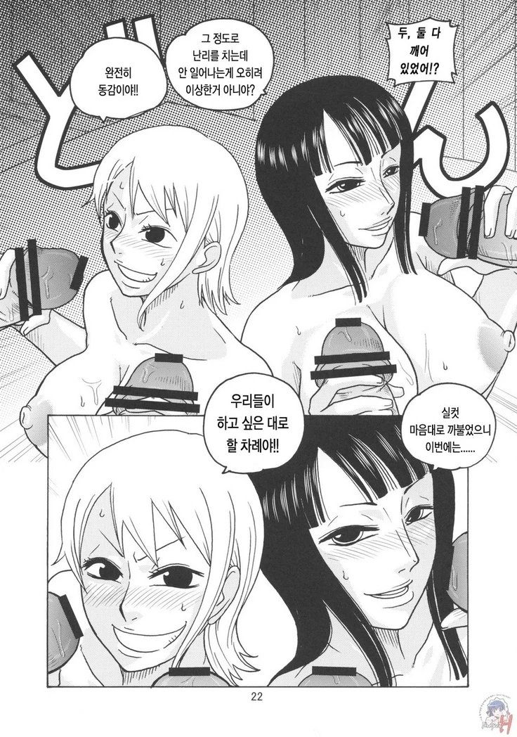 “Nami's Sailing Diary EX NamiRobi” Chapter 23, page 1