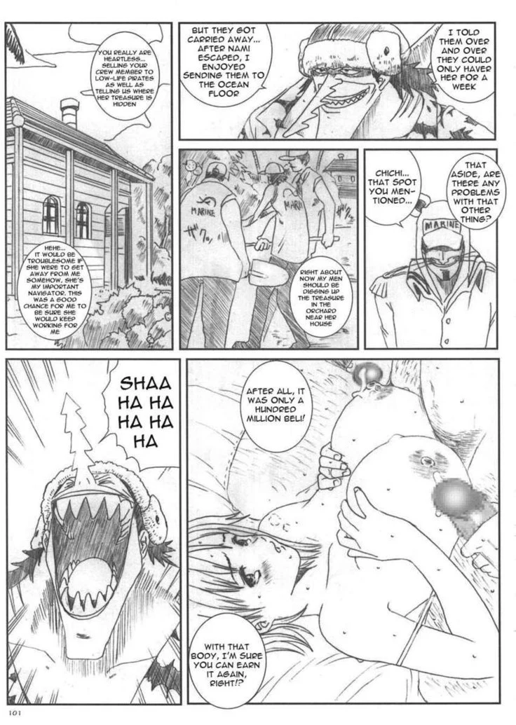 “Nami Fantasy Experiment Vol.5 Gangbang” Chapter 100, page 1