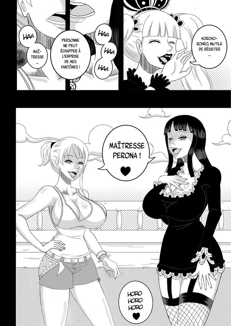 “Nami and Robin Pirate Hypnosis” Chapter 7, page 1