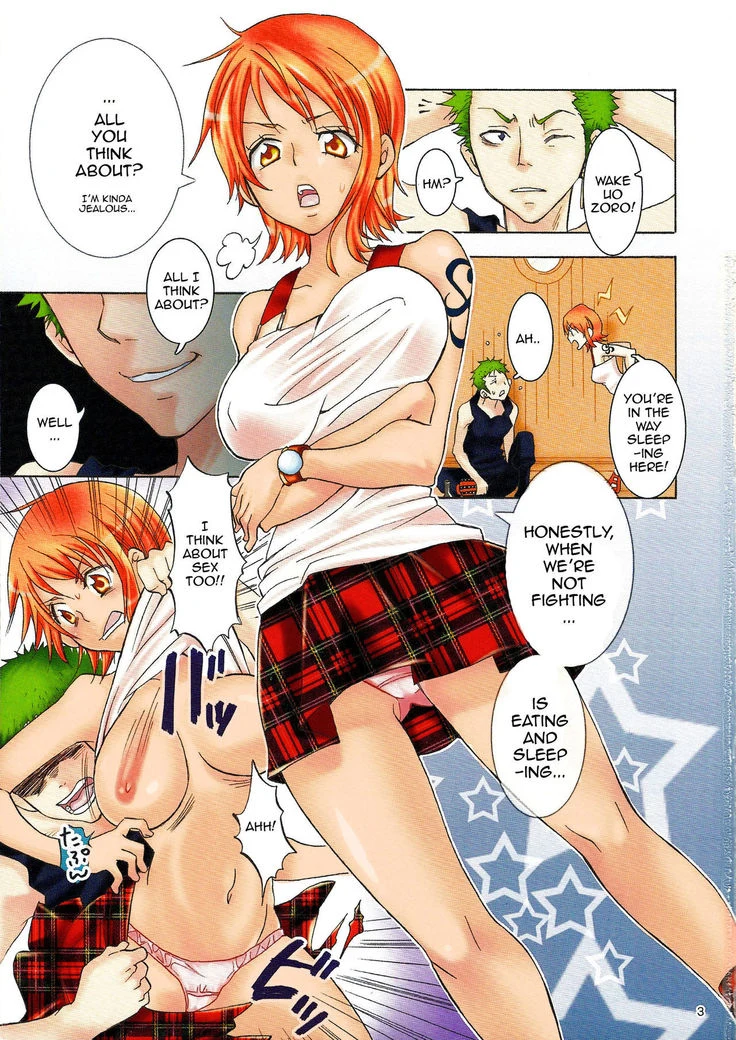 “Let's Play with Nami — Alternate Edition 2” Chapter 2, page 1