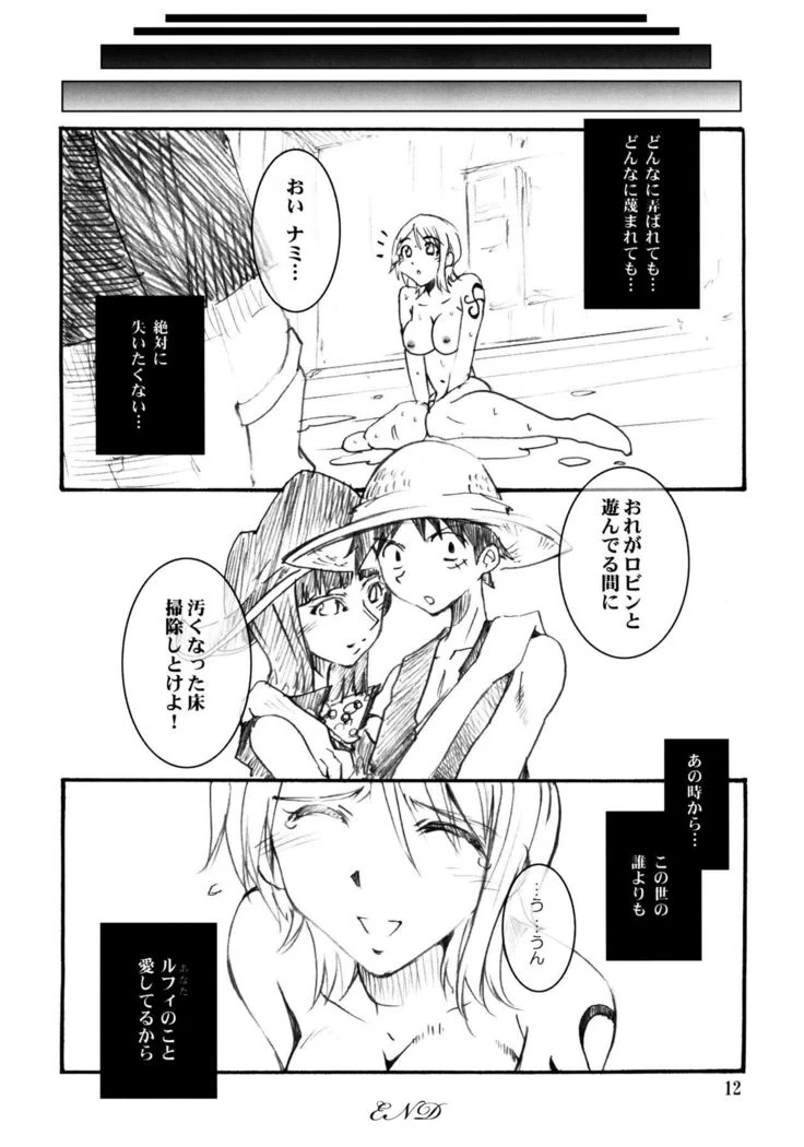 “Nami's Humiliation” Chapter 12, page 1