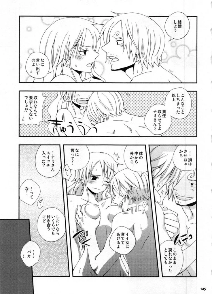 “Sweetness Sanji and Nami Collection” Chapter 128, page 1