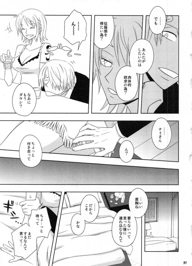 “Sweetness Sanji and Nami Collection” Chapter 40, page 1