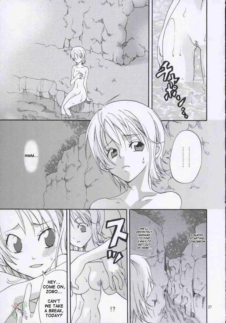 “Nami and Zoro's Love Voyage” Chapter 26, page 1