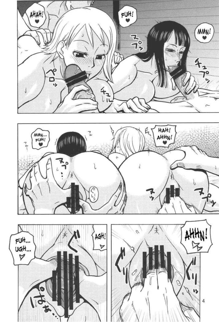 “Nami's Voyage Log EX NamiRobi 2” Chapter 5, page 1