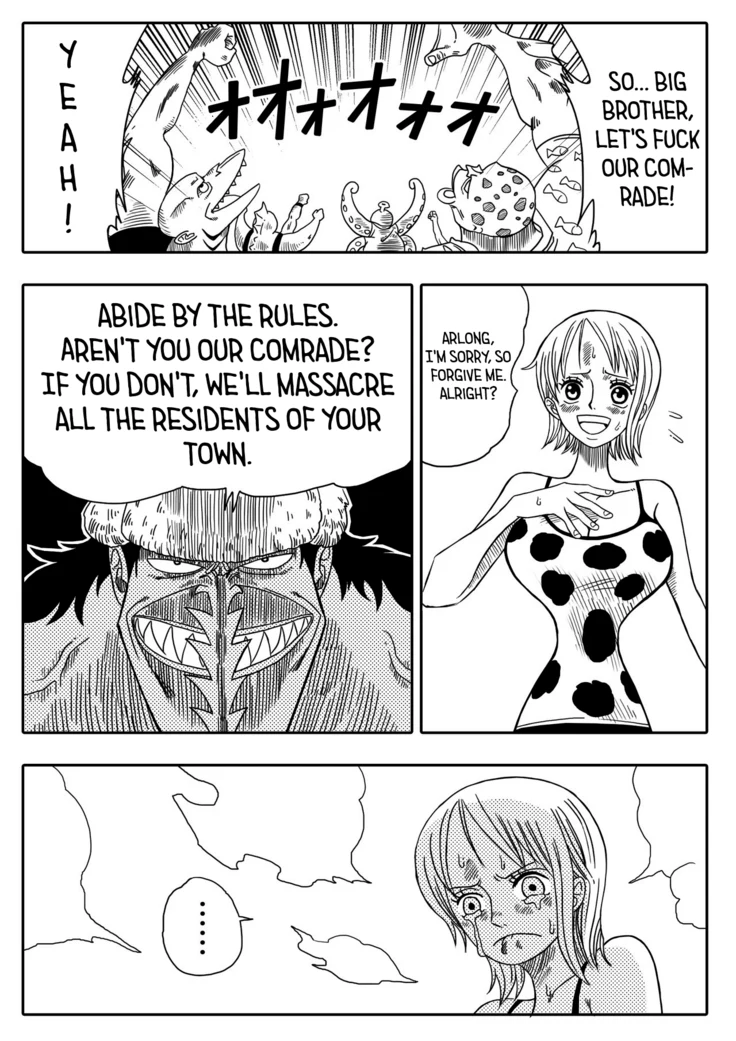 “Two Piece: Nami vs Arlong” Chapter 7, page 1