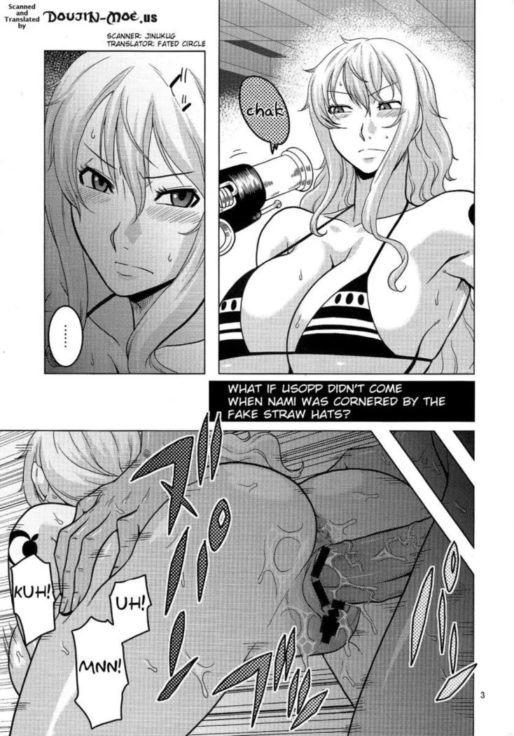 “Nami's Secret Sailing Diary 6 Multiple Insertion” Chapter 4, page 1