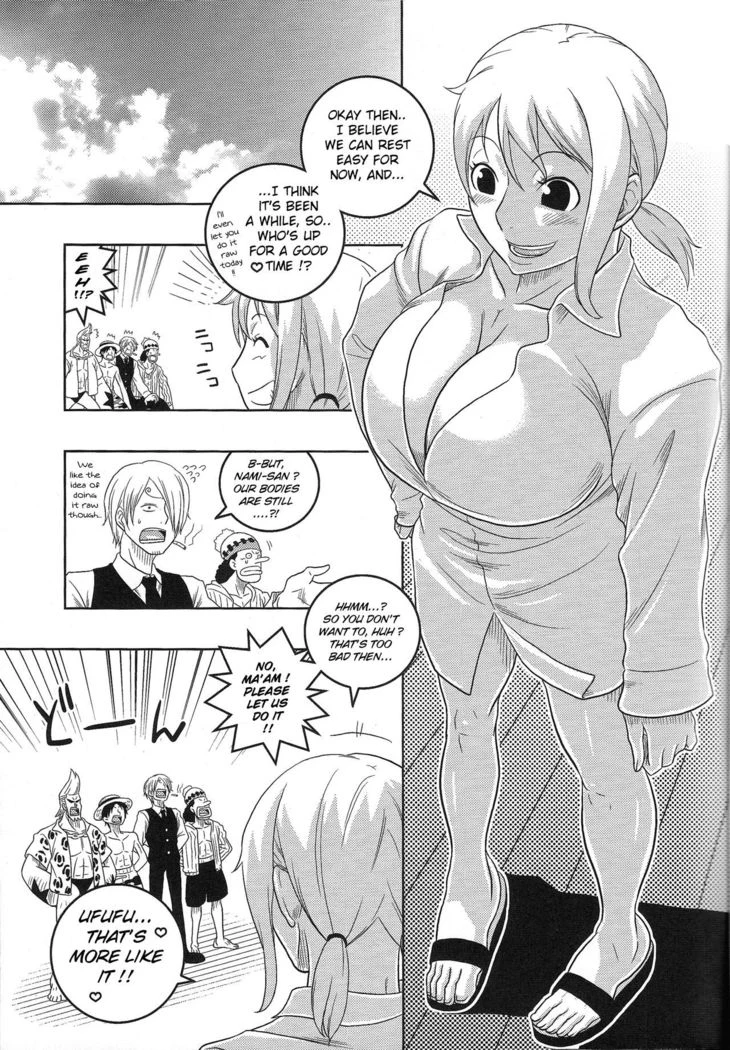 “Nami's Hidden Sailing Diary 5” Chapter 4, page 1