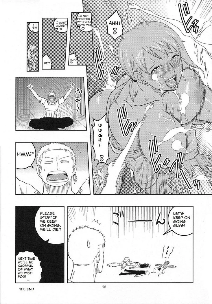 “Nami's Secret Voyage Log 5 — Second Alternate Edition” Chapter 25, page 1