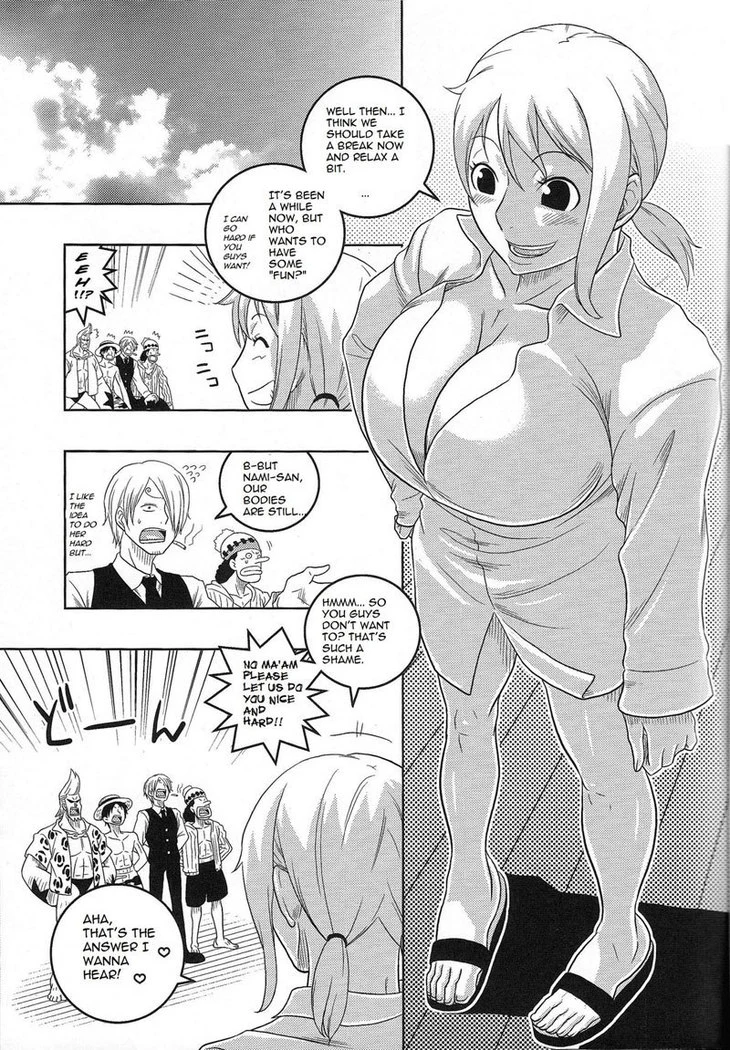 “Nami's Secret Voyage Log 5 — Second Alternate Edition” Chapter 2, page 1