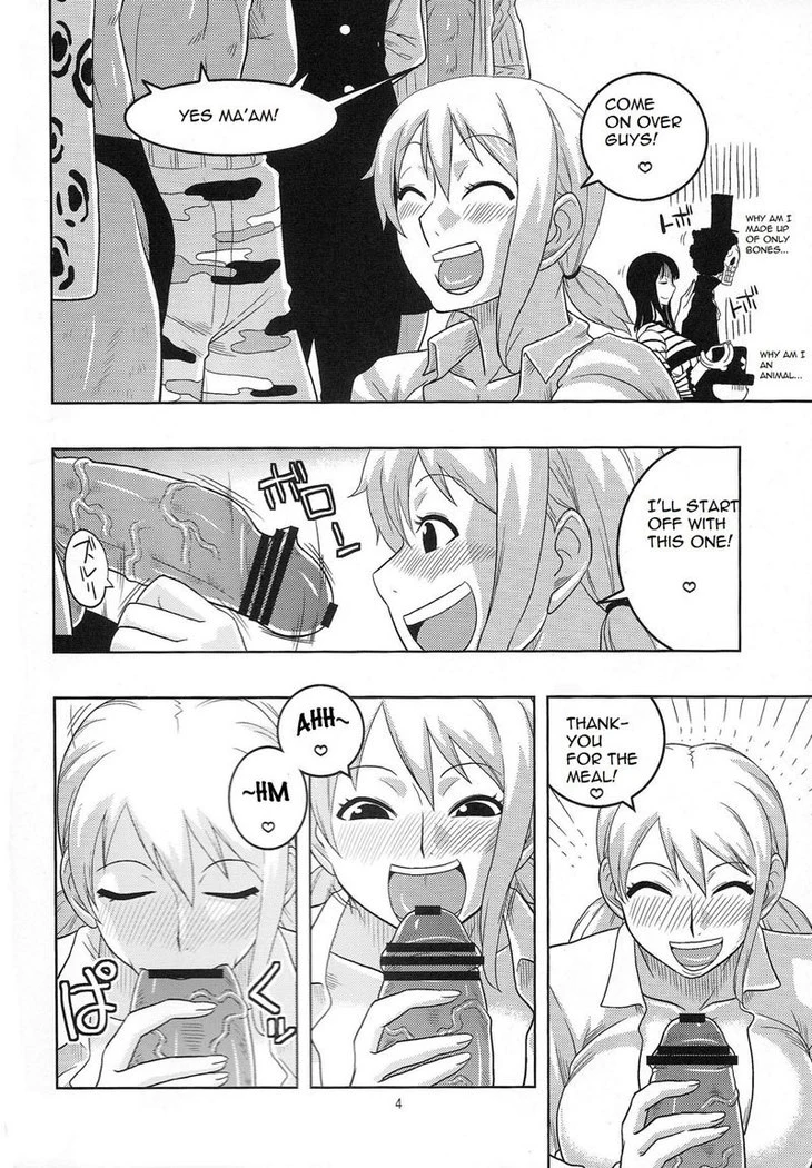 “Nami's Secret Voyage Log 5 — Second Alternate Edition” Chapter 3, page 1