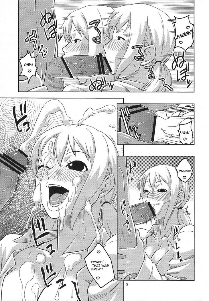 “Nami's Secret Voyage Log 5 — Second Alternate Edition” Chapter 4, page 1