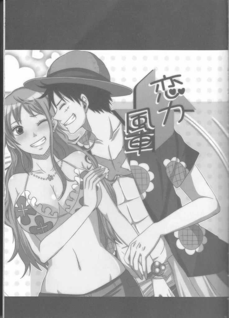 “Nami and Luffy Bikini Kisses” Chapter 3, page 1