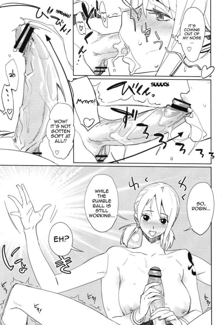 “Nami and Nico Robin Wait a Moment” Chapter 17, page 1