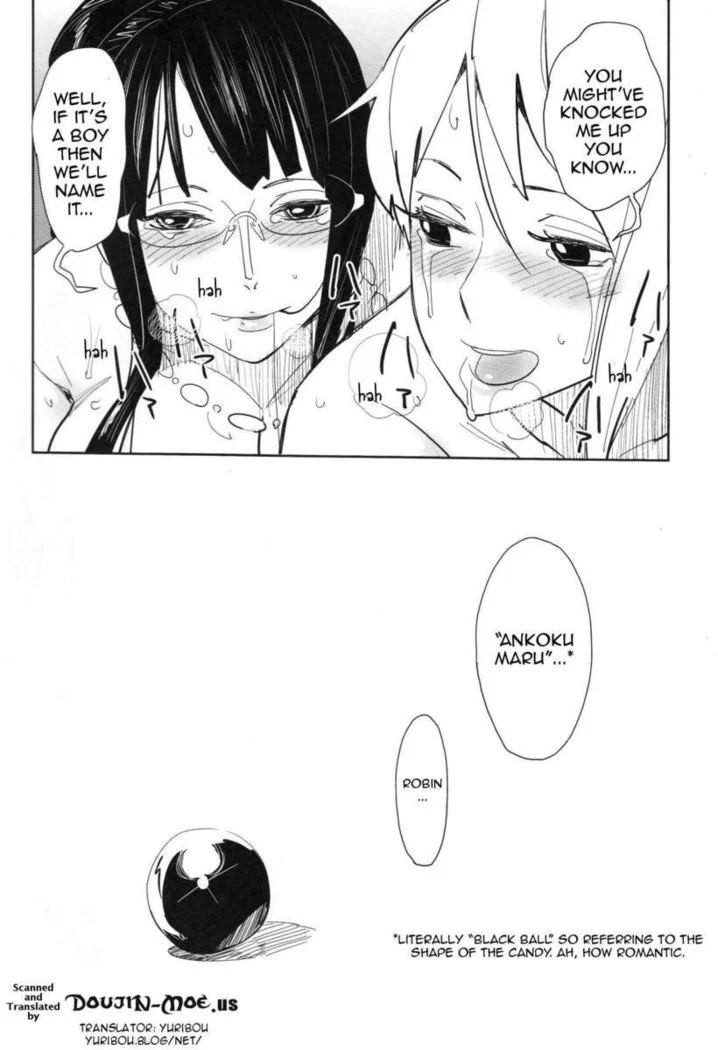 “Nami and Nico Robin Wait a Moment” Chapter 28, page 1