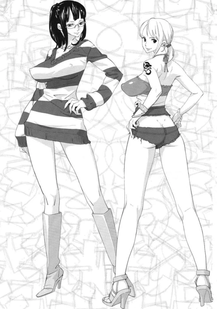 “Nami and Nico Robin Wait a Moment” Chapter 29, page 1