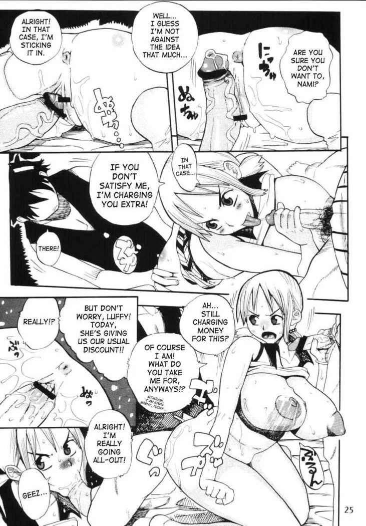 “Nami's Special Sailing Log” Chapter 26, page 1