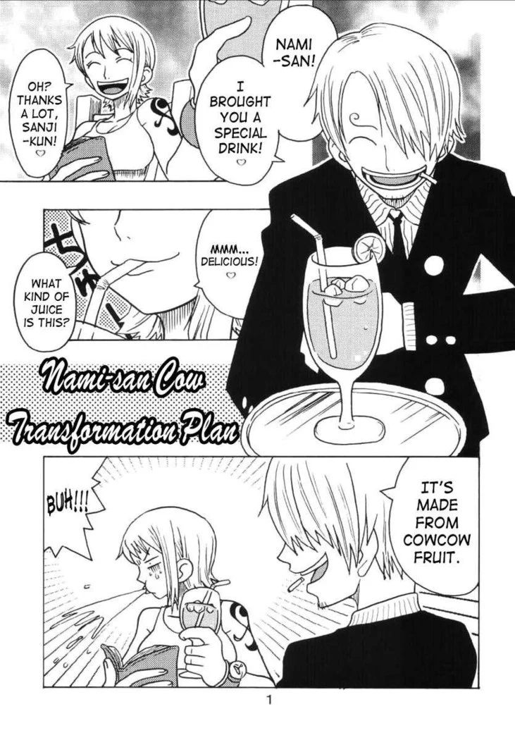 “Nami's Special Sailing Log” Chapter 2, page 1