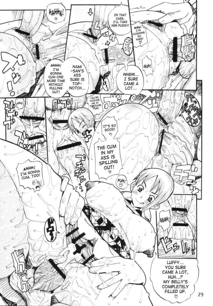 “Nami's Special Sailing Log” Chapter 30, page 1