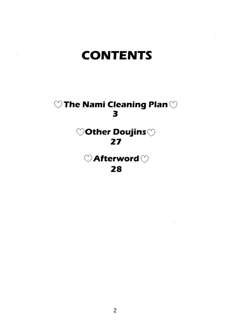 “Nami's Sailing Diary Special 3” Chapter 4, page 1