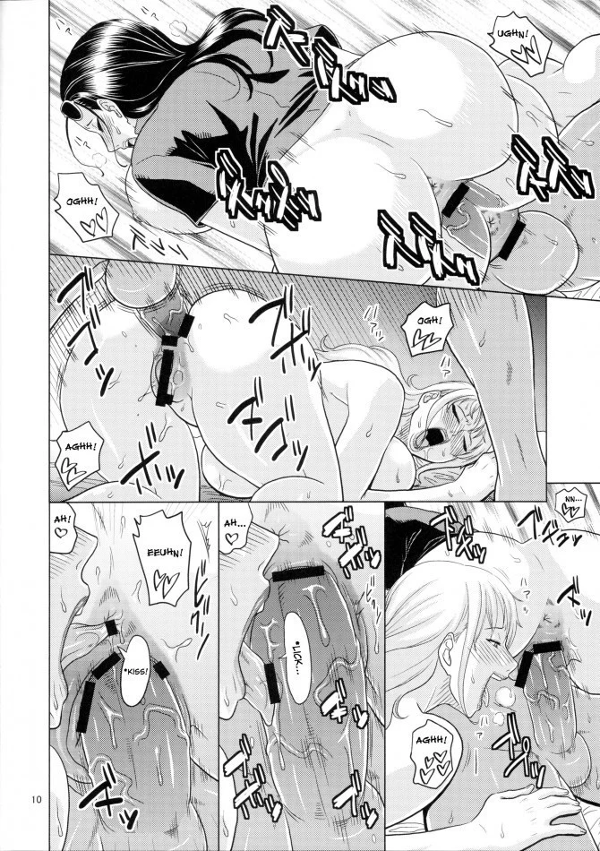 “Nami and Robin's Intense Group Session” Chapter 11, page 1