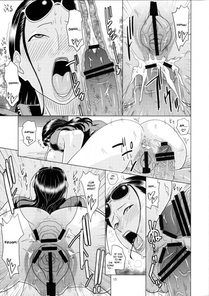“Nami and Robin's Intense Group Session” Chapter 16, page 1