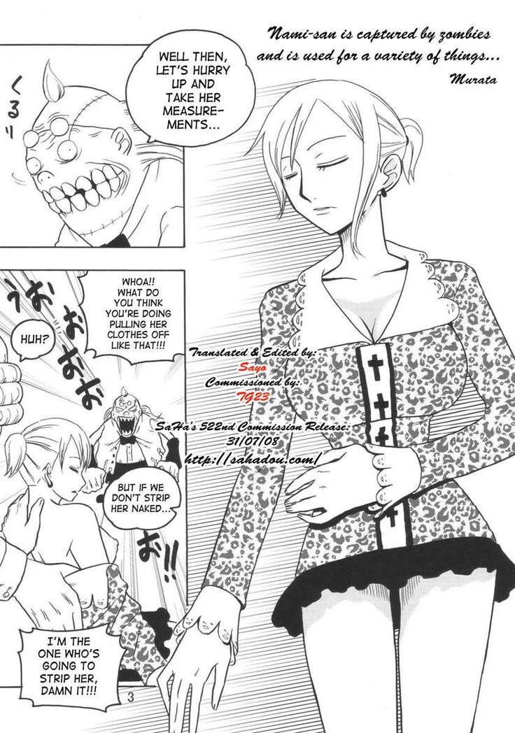 “Nami's Hidden Sailing Diary 3 — Alternate Edition” Chapter 4, page 1