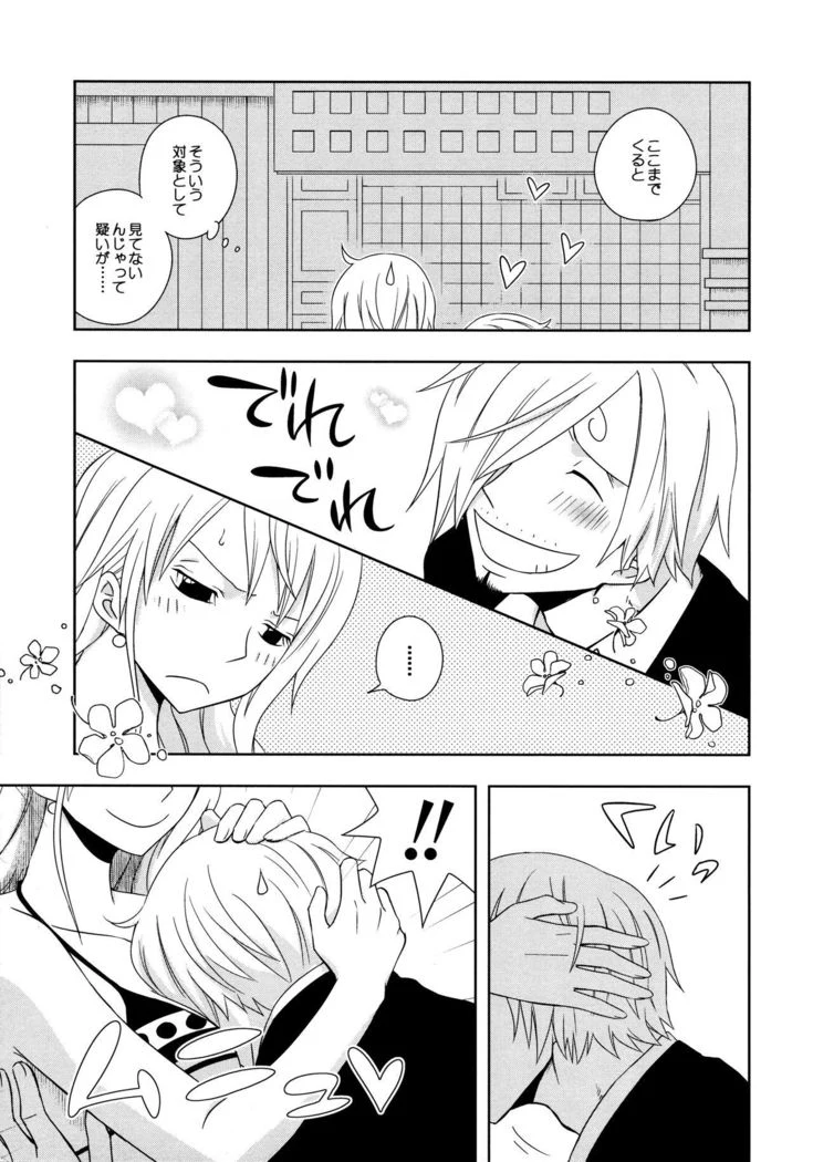 “Nami and Sanji's Captain's Orders” Chapter 11, page 1