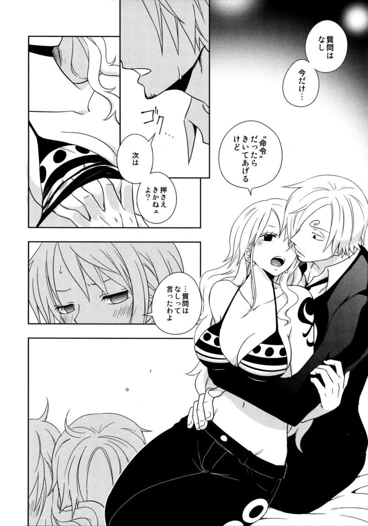 “Nami and Sanji's Captain's Orders” Chapter 26, page 1