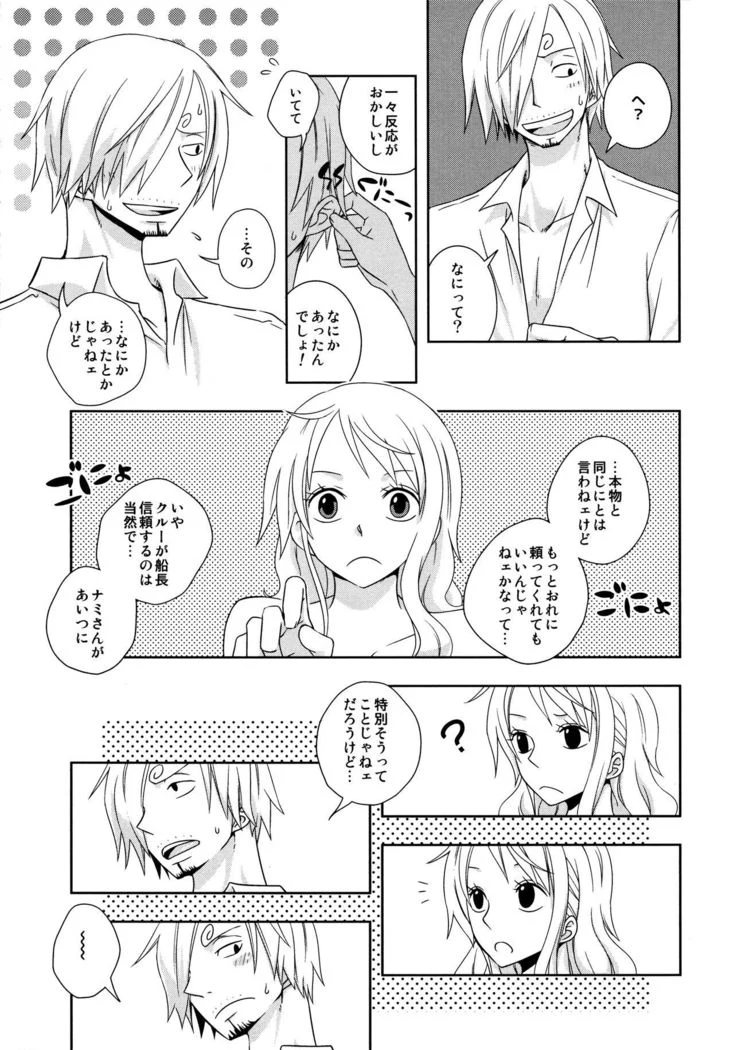 “Nami and Sanji's Captain's Orders” Chapter 31, page 1