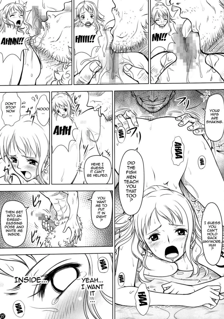 “Nami's Intense Ordeal” Chapter 25, page 1
