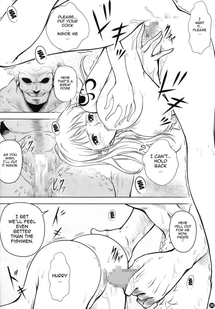 “Nami's Intense Ordeal” Chapter 26, page 1