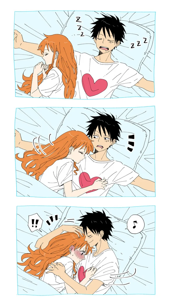 “Luffy and Nami Log” Chapter 10, page 1