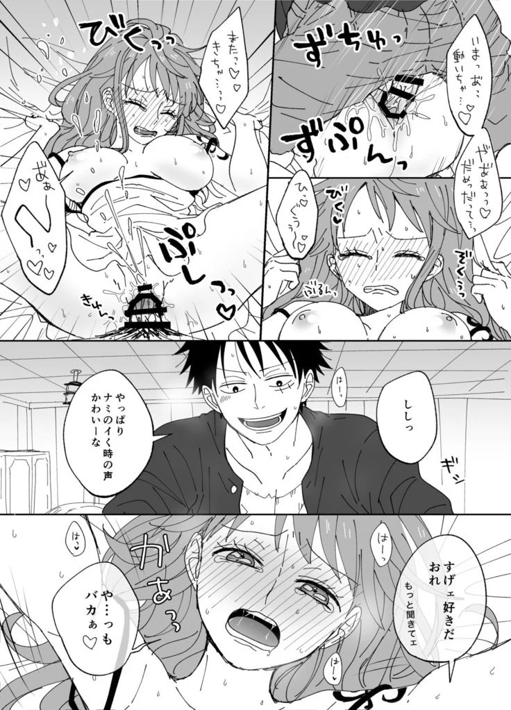“Luffy and Nami Log” Chapter 33, page 1