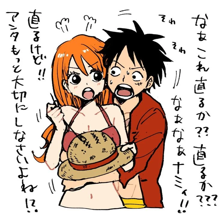 “Luffy and Nami Log” Chapter 4, page 1