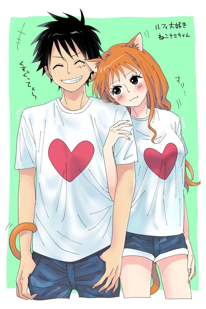 “Luffy and Nami Log” Chapter 9, page 1